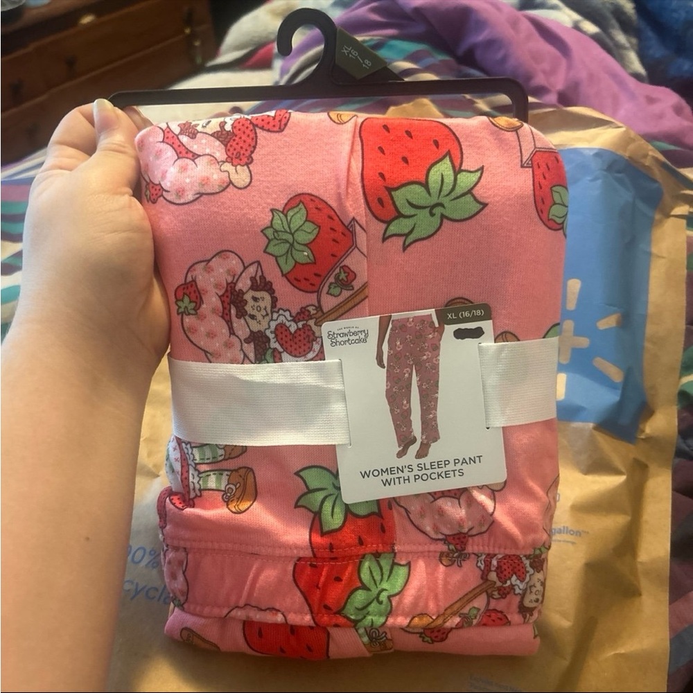 Strawberry Shortcake Pajama Pants